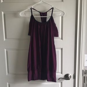 Lululemon yoga top with built in bra